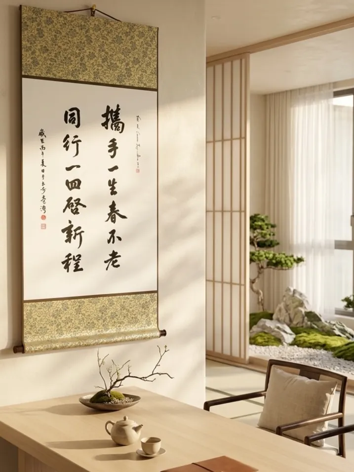 週年紀念禮書法作品