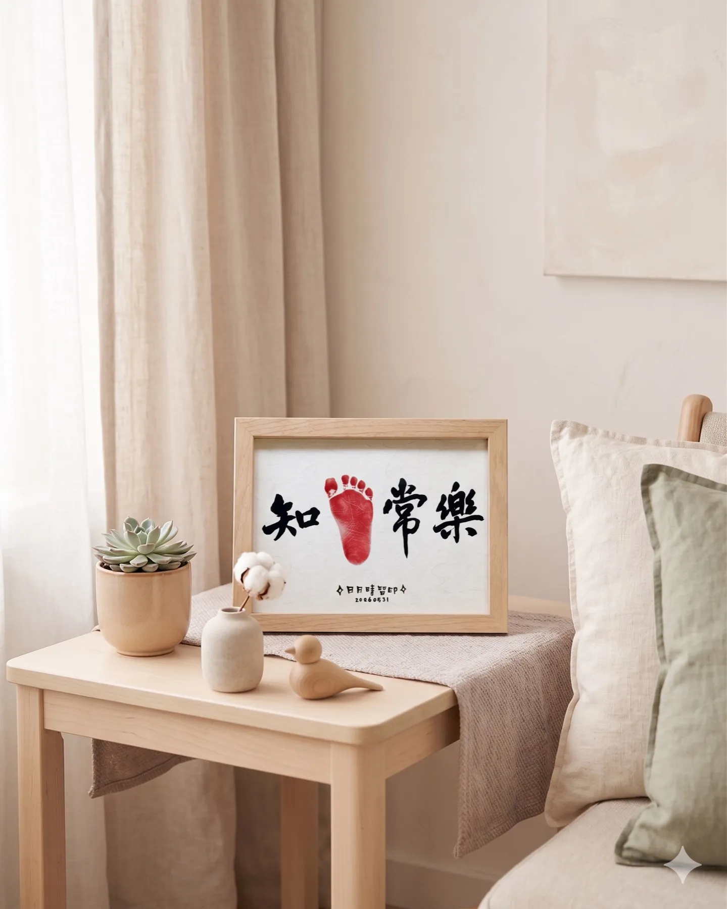 滿月週歲禮書法作品