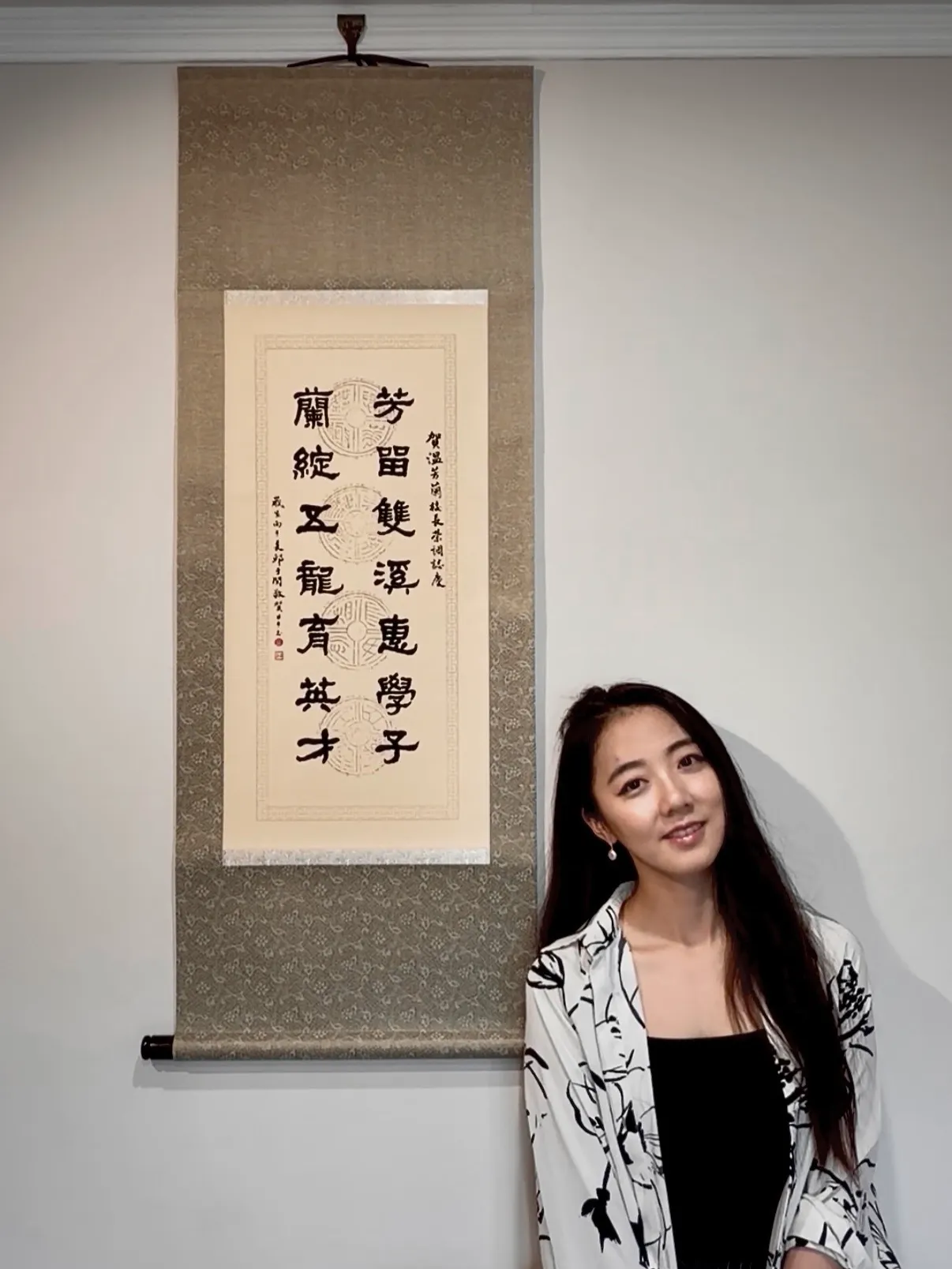 外國友人書法禮品